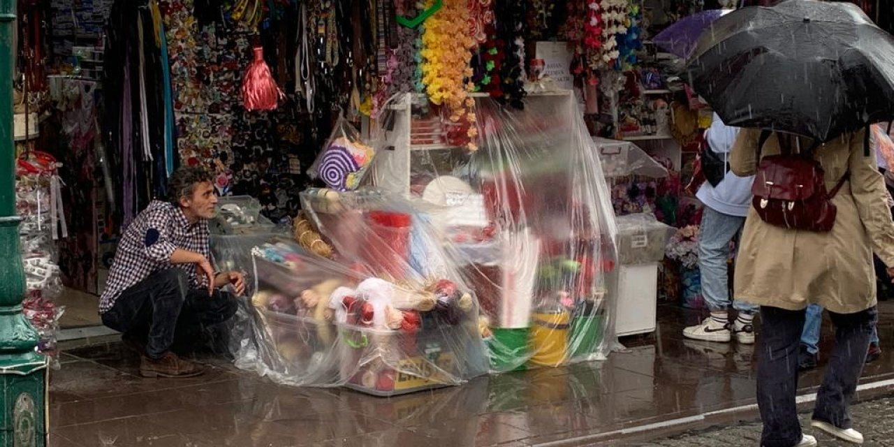 Sağanak Yağmurda Malları Koruma Mücadelesi