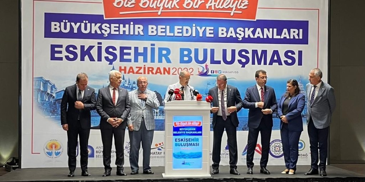 Eskişehir’de Düzenlenen ‘chp’li Başkanlar Toplantısı’ Sona Erdi