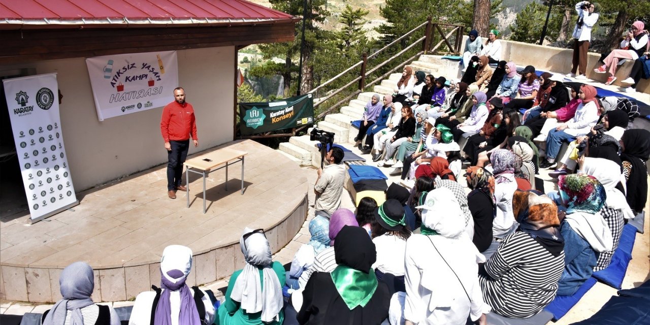 Karatay Kent Konseyi’nden Türkiye’de Bir İlk ‘atıksız Yaşam Kampı’