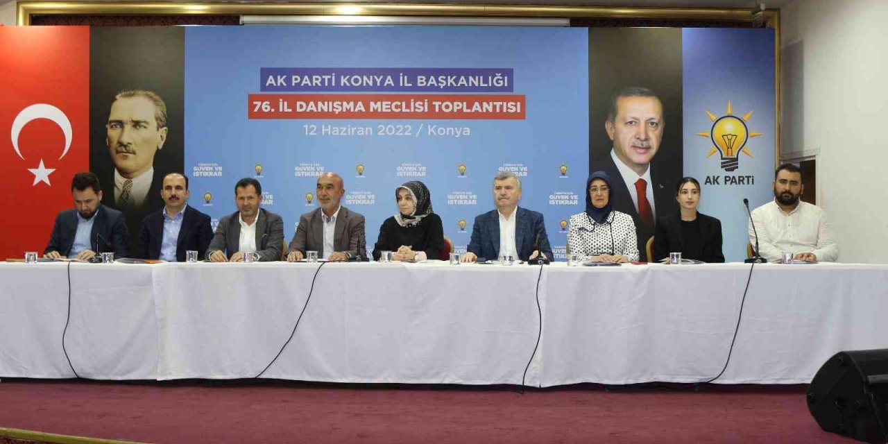 Ak Parti Konya’da 76. İl Danışma Meclisi Toplantısı Yapıldı