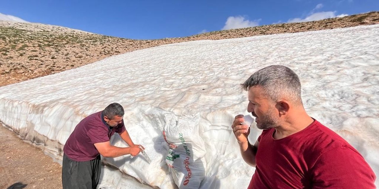 Torosların Karı Antalya'yı Serinletiyor