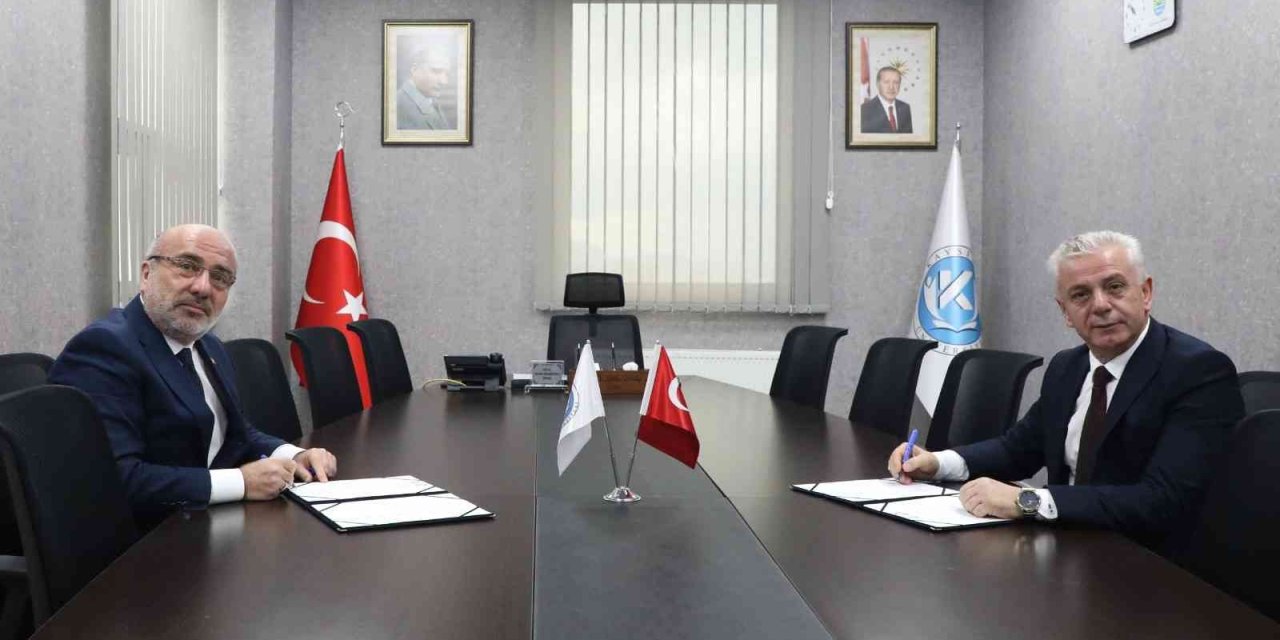 Makedonya Uluslararası Vizyon Üniversitesi’nden Kayü Rektörüne Ziyaret