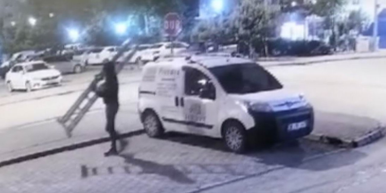 Hırsızların Rahat Tavırları Kamerada