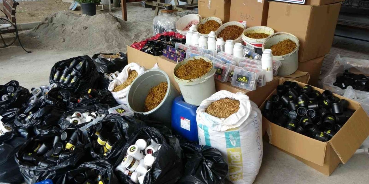 Antalya'da Kaçak İmalathane Baskını