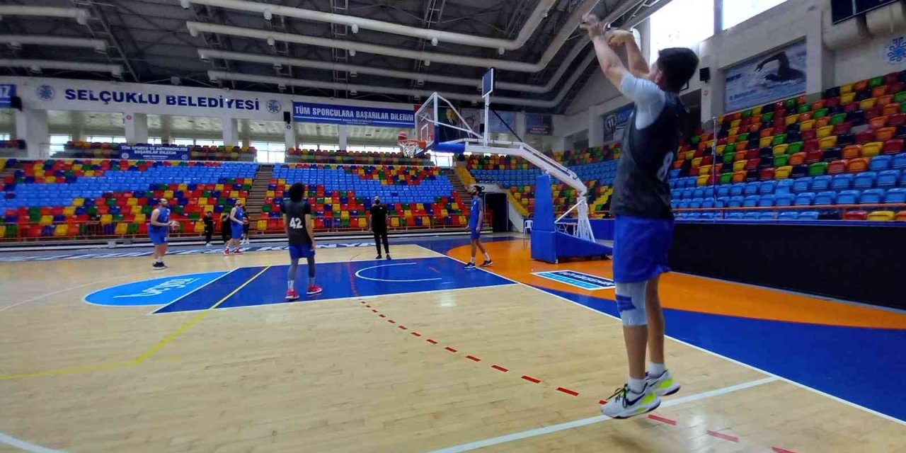 Konyaspor Basketbol, Samsunspor Maçı Hazırlıklarını Sürdürüyor