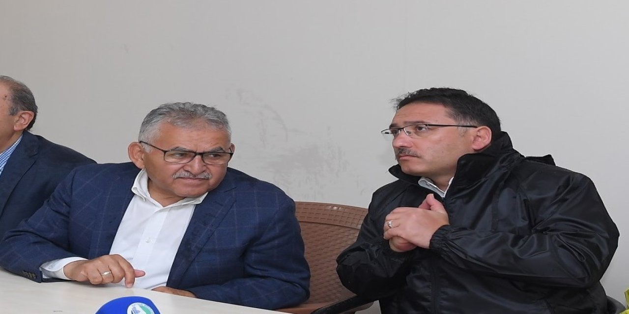 Valilik İle Büyükşehir El Ele, Omuz Omuza Kayseri İçin Çalışıyor