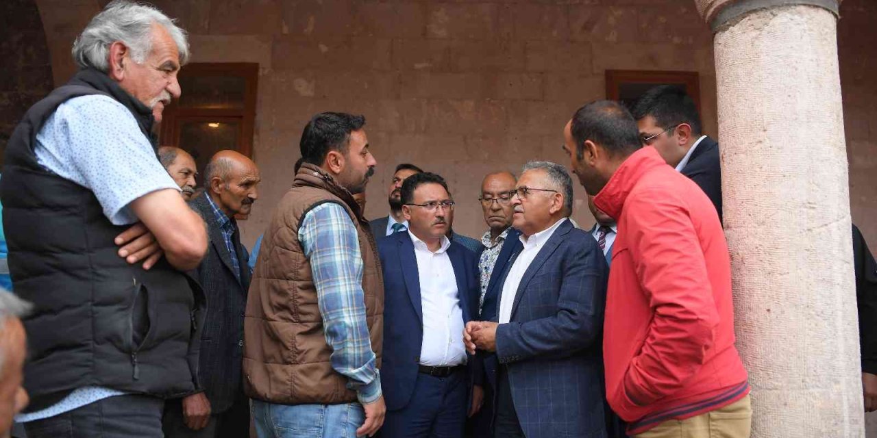 Başkan Büyükkılıç, Vali Çiçek İle Hamidiye Medresesi’nde İncelemelerde Bulundu