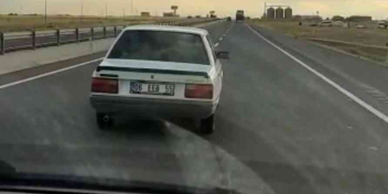 Aksaray Trafiğinde Tehlikeli Anlar