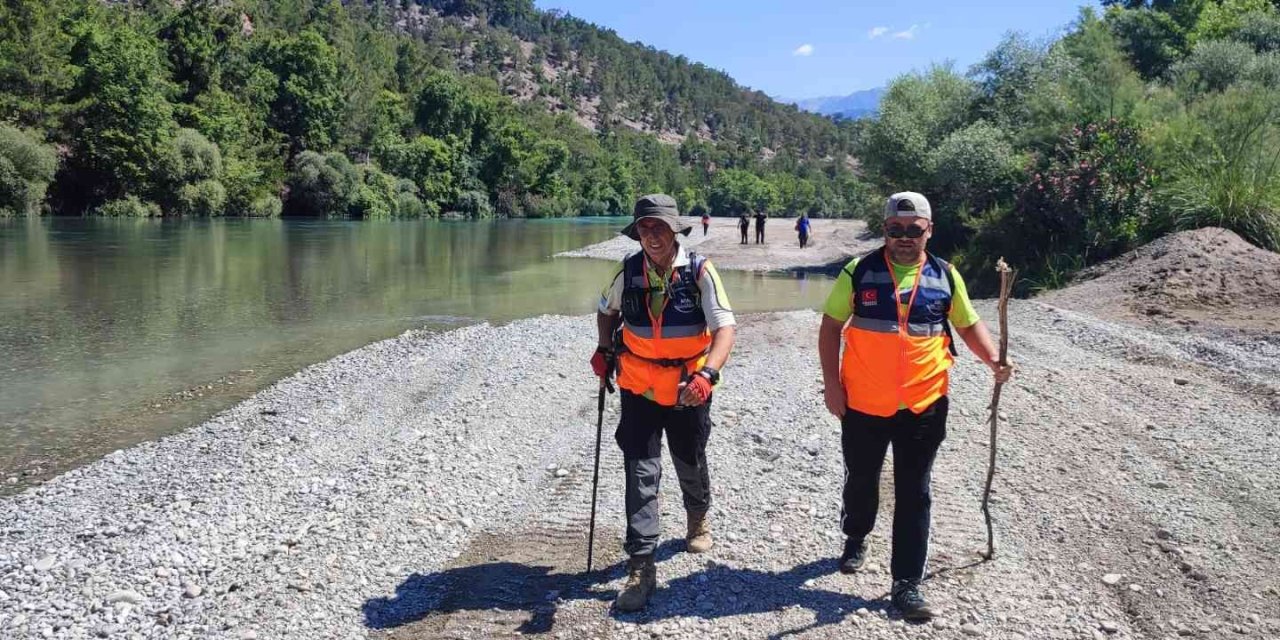 Köprülü Kanyon’da Kaybolan Brunei Vatandaşı Genci Arama Çalışmaları 5. Gününde Sürüyor