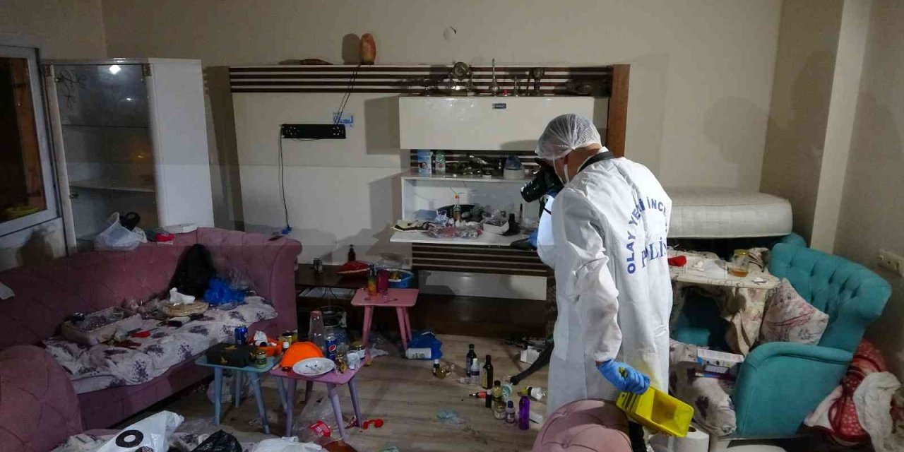 Evi Uyuşturucu Laboratuvarına Çevirmişler