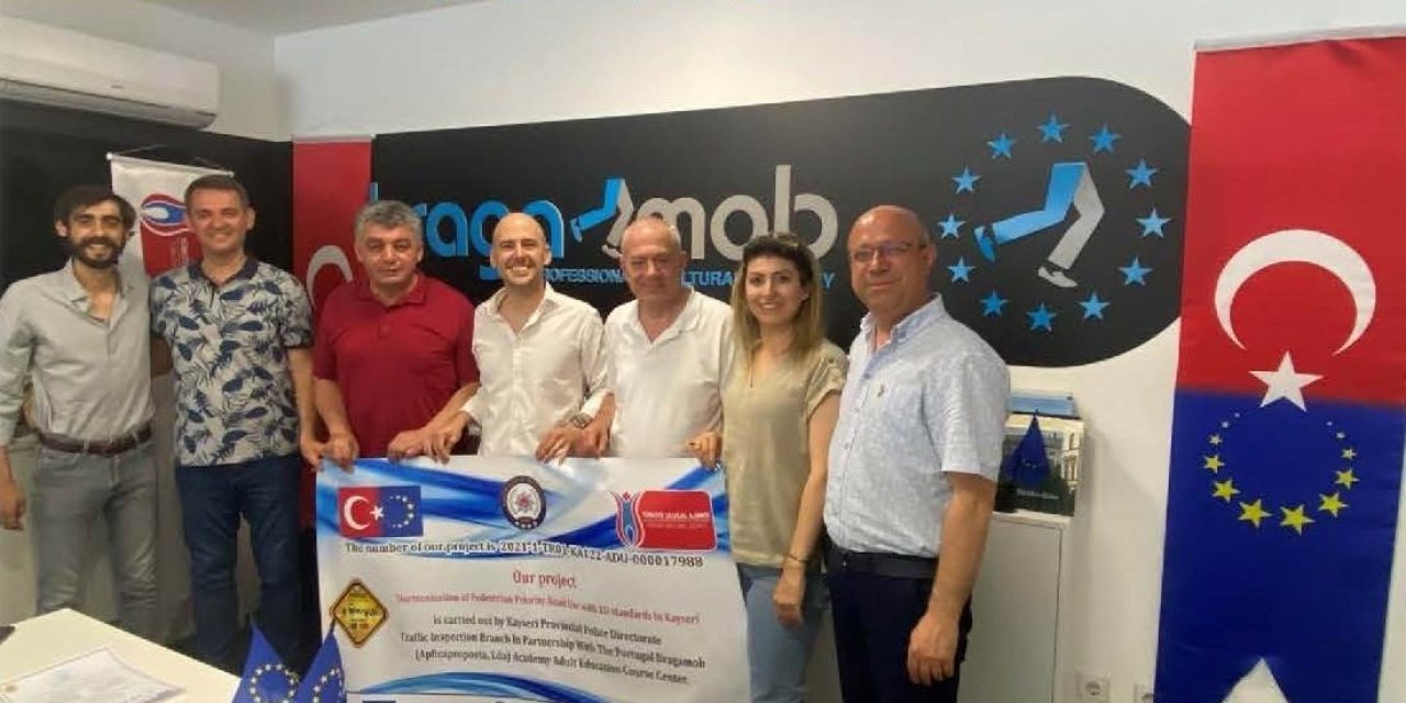 Kayseri Emniyet Müdürlüğü’nün Yetişkin Eğiticileri Avrupa Kursunu Tamamladı
