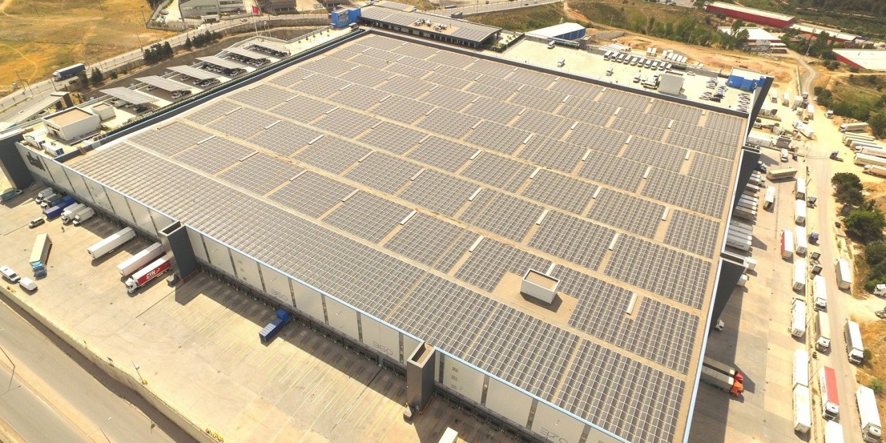 Lojistik Sektörünün En Büyük Çatı Ges Uygulamasına İmza Atıldı