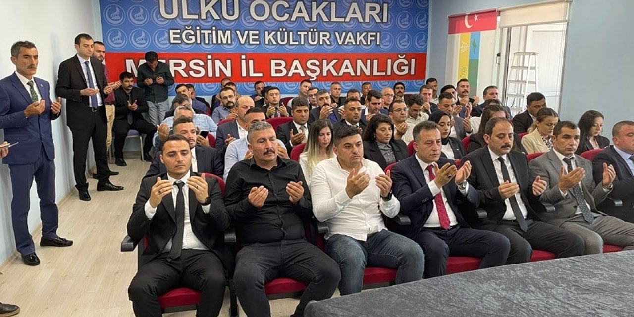 Ülkü Ocakları Mersin İl Başkanlığında Görev Dağılımı Yapıldı