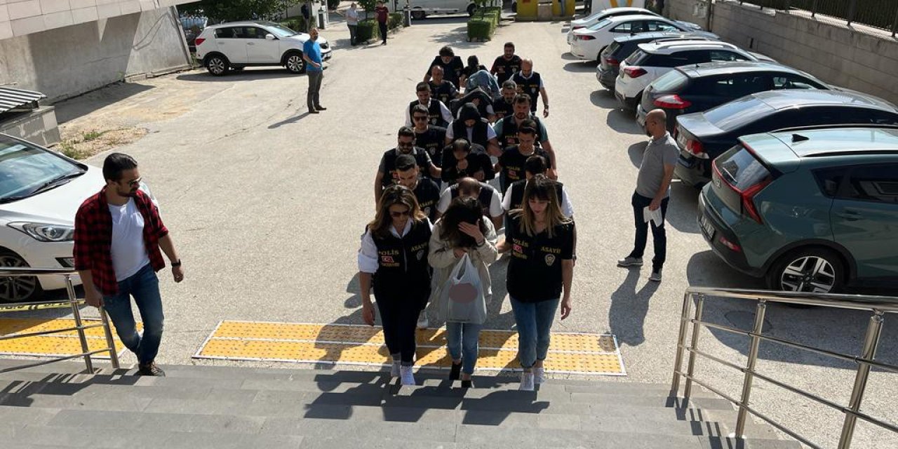 Fuhuş Operasyonunda 7 Gözaltı