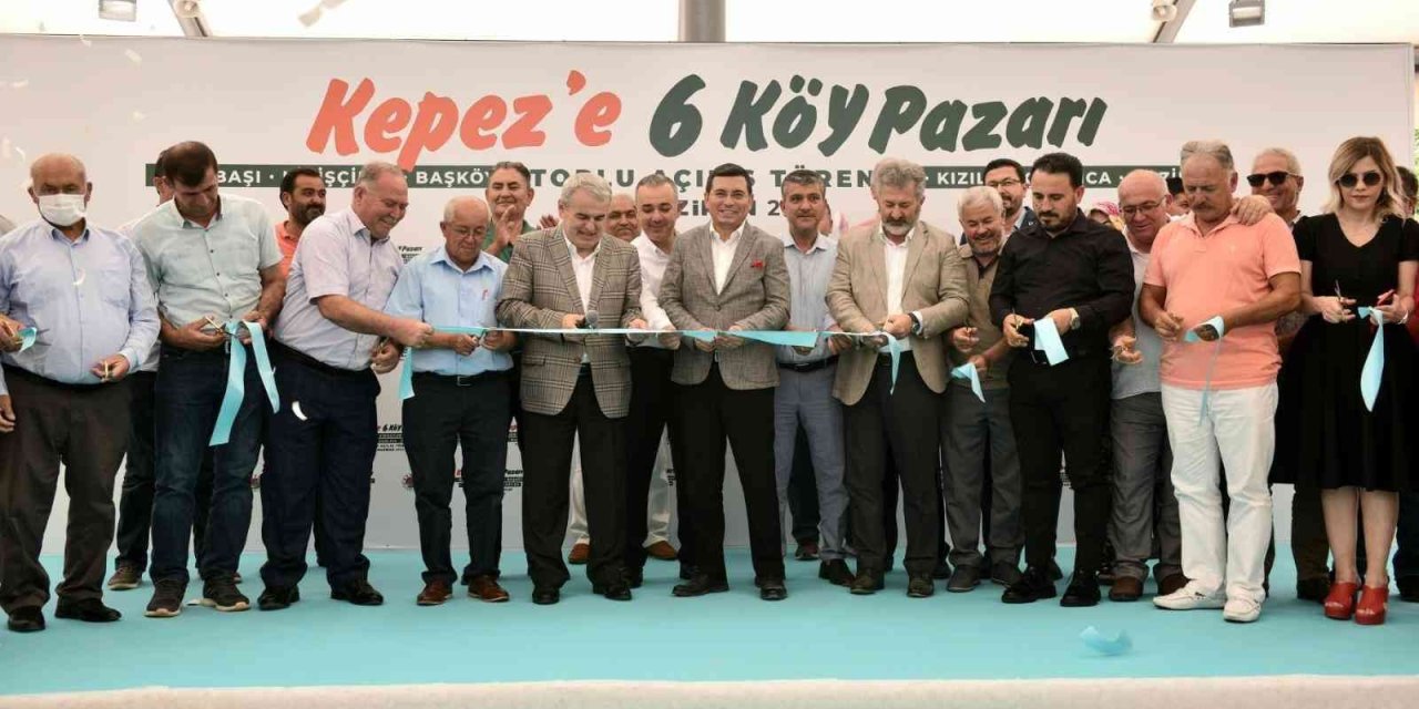 Çiftçiye Ve Üreticiye Destek İçin 6 Köy Pazarı Açıldı