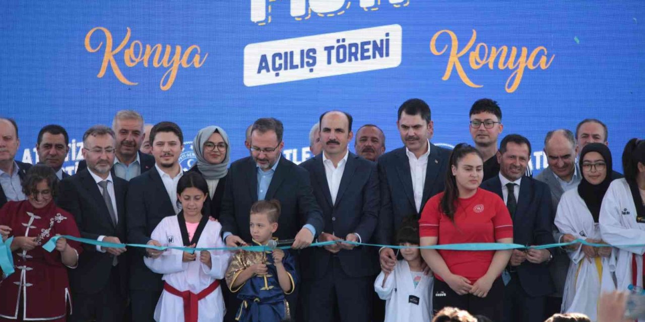 Bakan Kasapoğlu Ve Bakan Kurum Atletizm Pisti’nin Açılışını Gerçekleştirildi