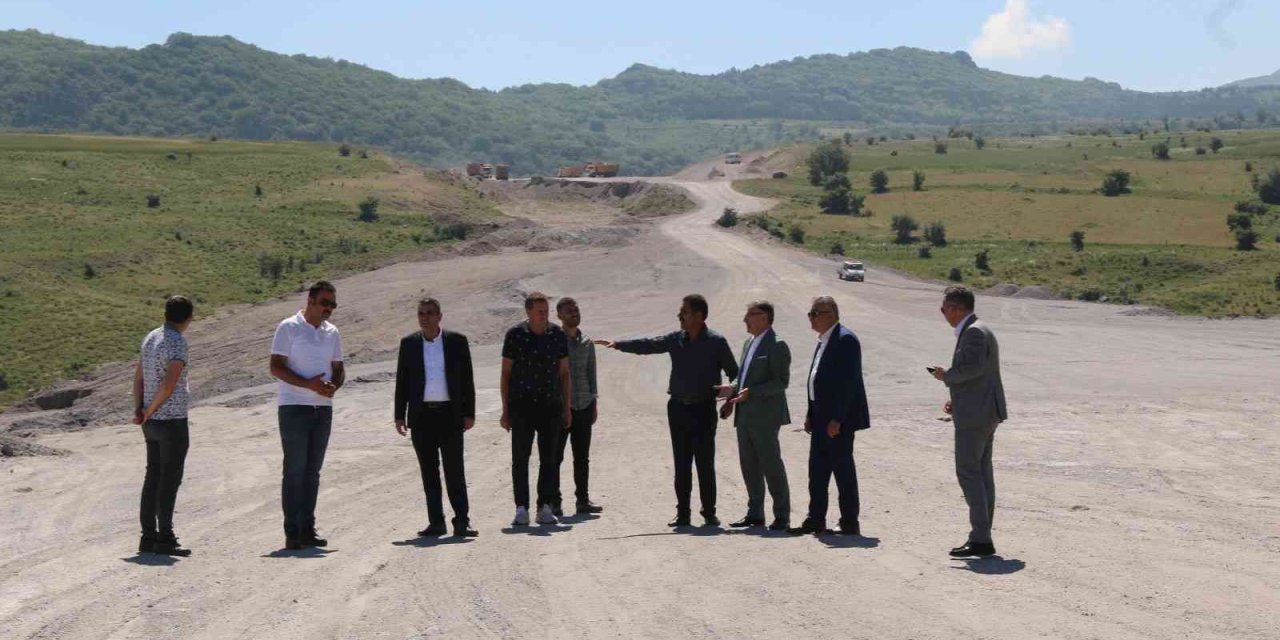 Başkan Özldoğan Erciyes Yolunda İnceleme Yaptı