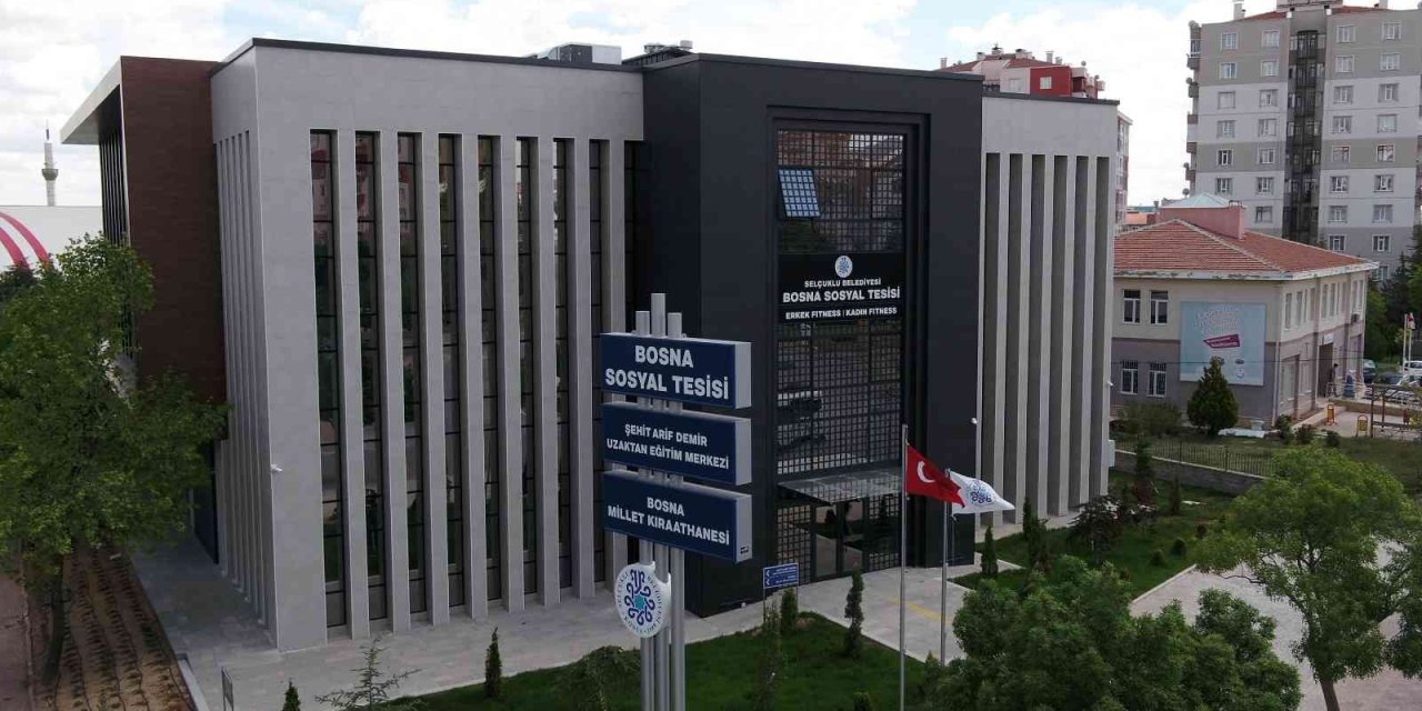 Selçuklu’da Bosna Sosyal Tesisi Açılıyor