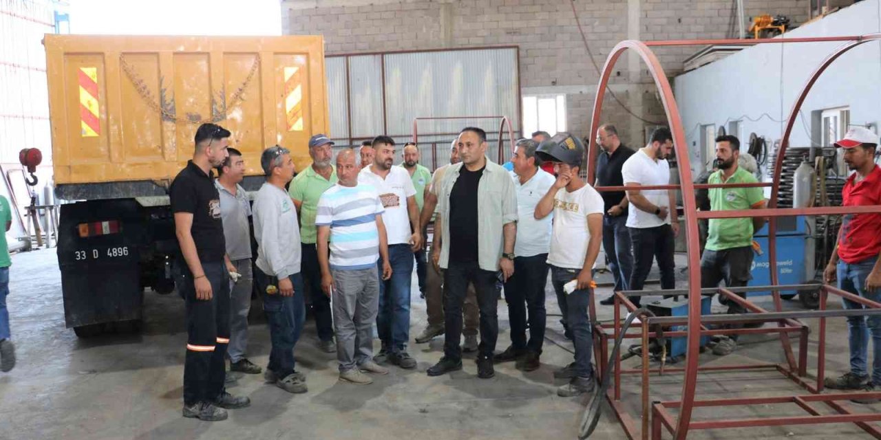 Başkan Yılmaz, Teknik Birimlerde Çalışanlarla Buluştu