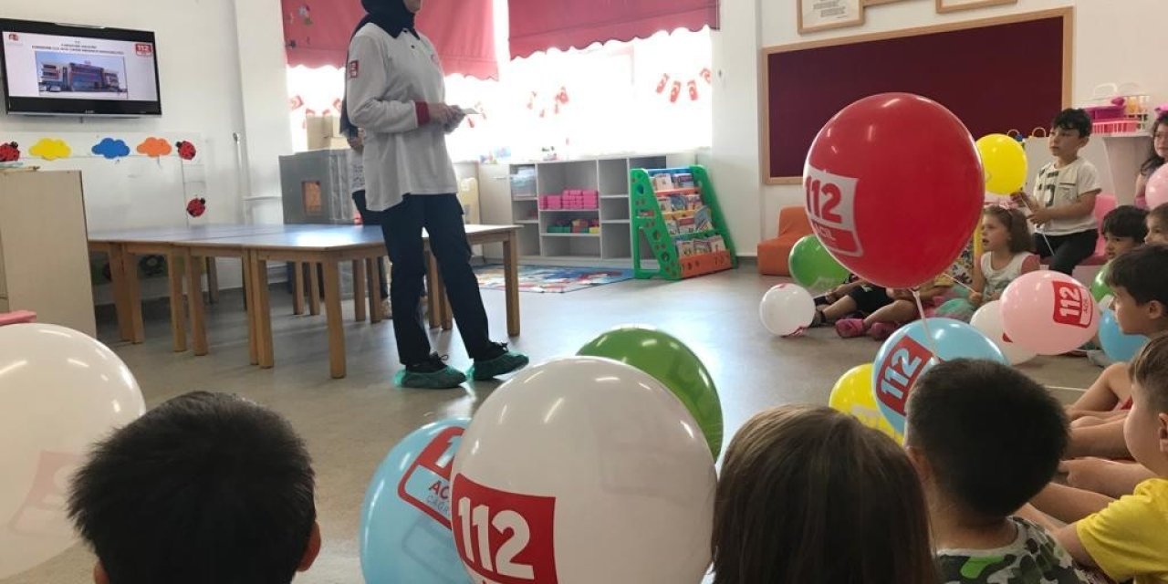 Anaokulu Öğrencileri ’acil Çağrı’ Konusunda Bilgilendirildi
