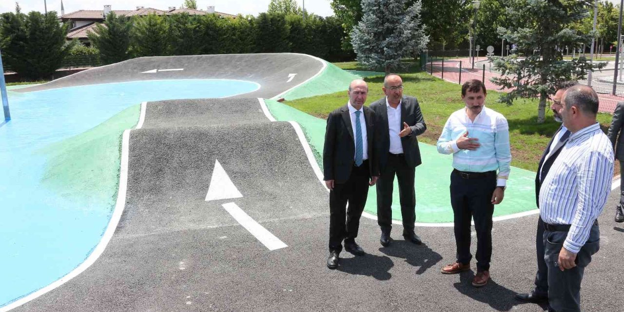 Meram’da Gençler Bisiklet Parkuruna Kavuştu