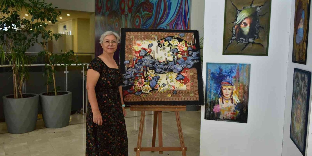 Yörük Kültürü Yazmalı Tabloda