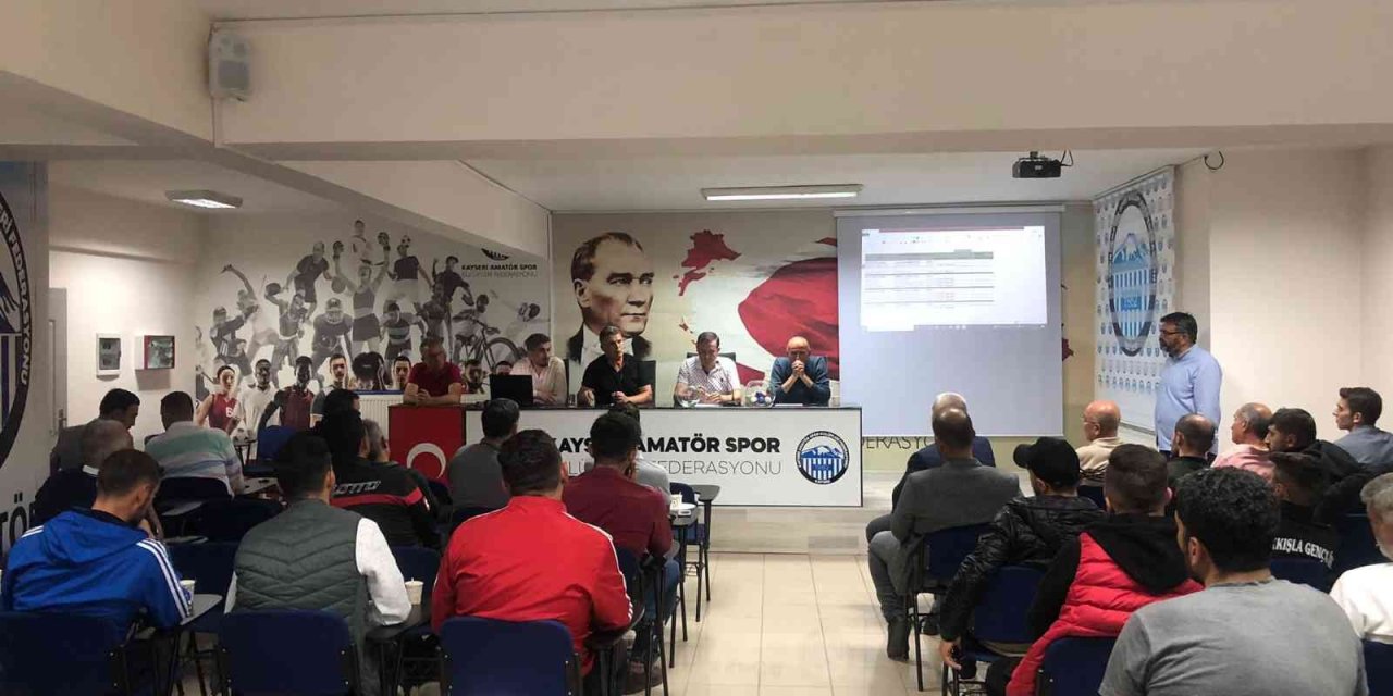 Kayseri 1. Amatör Küme Play-off Ve Play-out Programı Belli Oldu