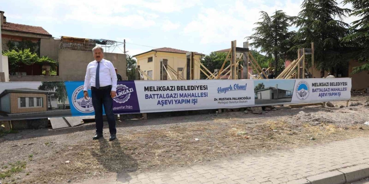 Battalgazi’deki Aşevi İnşaatı Hızla Tamamlanıyor