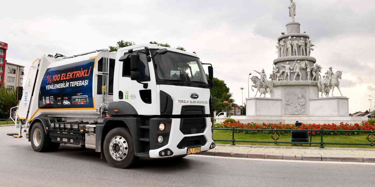 Elektrikli Çöp Kamyonu Test Ediliyor