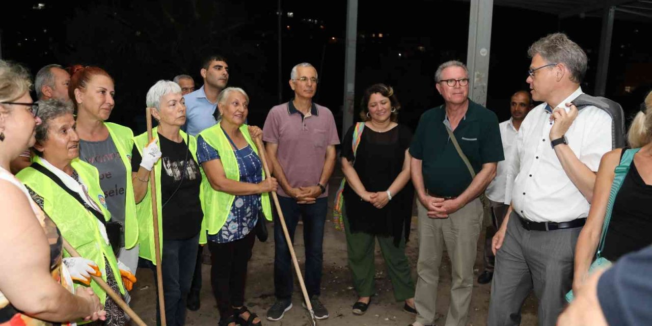 Mezitli’de Kompost Üretimine Alman İlgisi