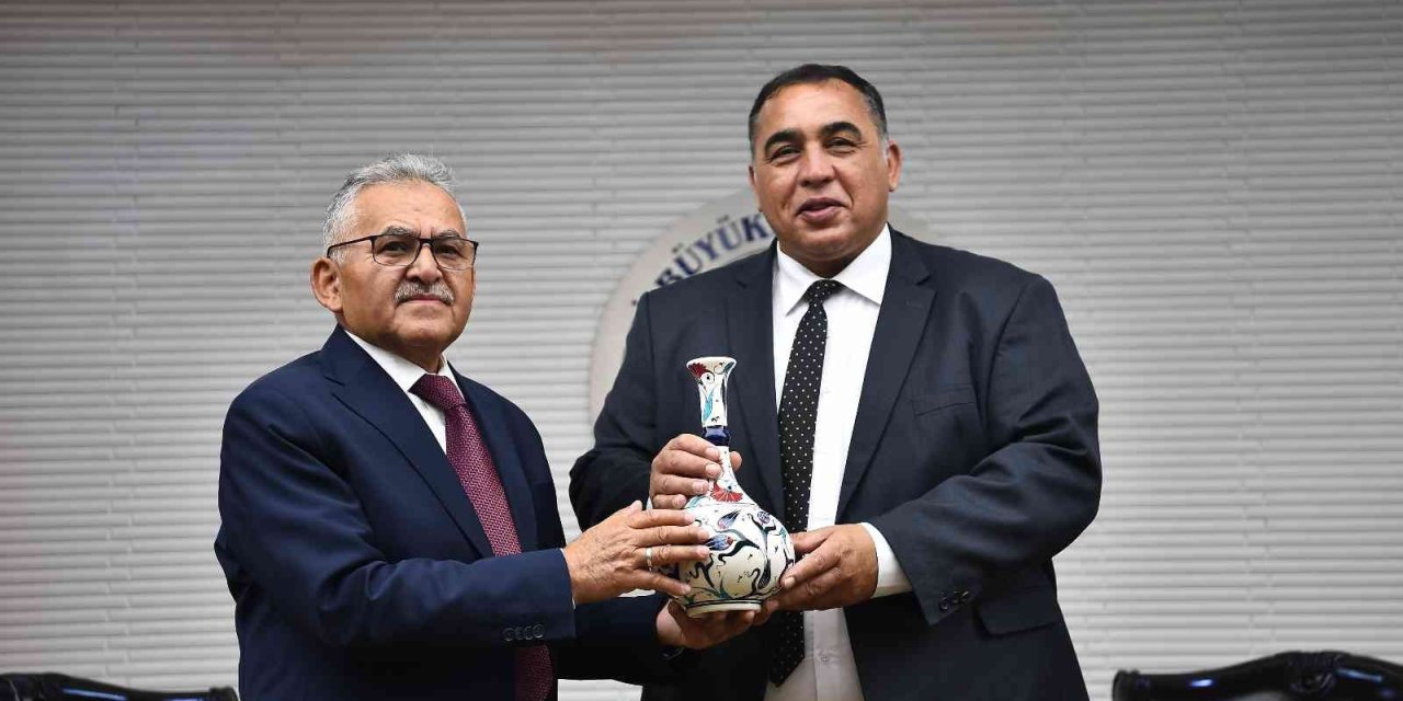 Büyükkılıç’tan Kardeş Şehir Misrata Heyetine Mehteranlı Coşkulu Karşılama