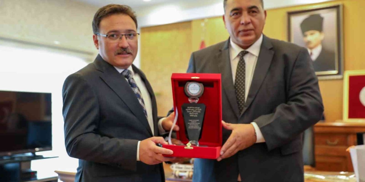 Libya Heyeti’nden Vali Çiçek’e Ziyaret