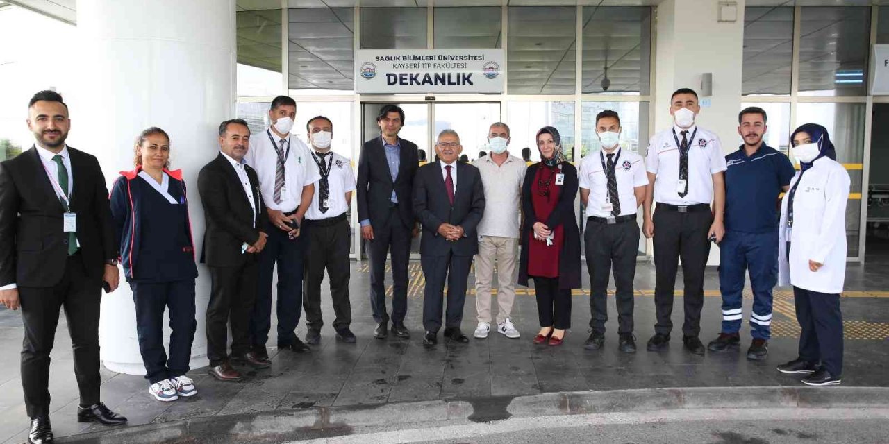 Başkan Büyükkılıç’tan Başhekim Koyuncu’ya ’hayırlı Olsun’ Ziyareti