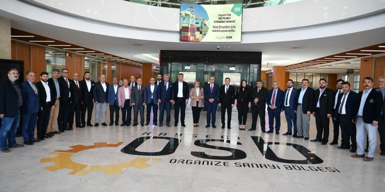 Mhp İl Başkanlığı’ndan Kayseri Osb’ye Hayırlı Olsun Ziyareti