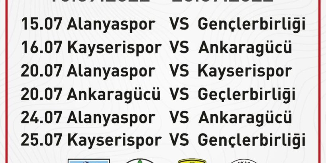 Erciyes’te 4’lü Futbol Turnuvası