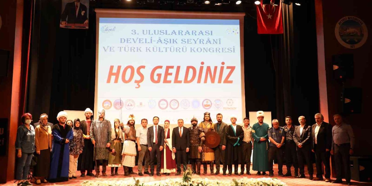 3. Uluslararası Develi-âşık Seyrani Ve Türk Kültürü Kongresi Başladı