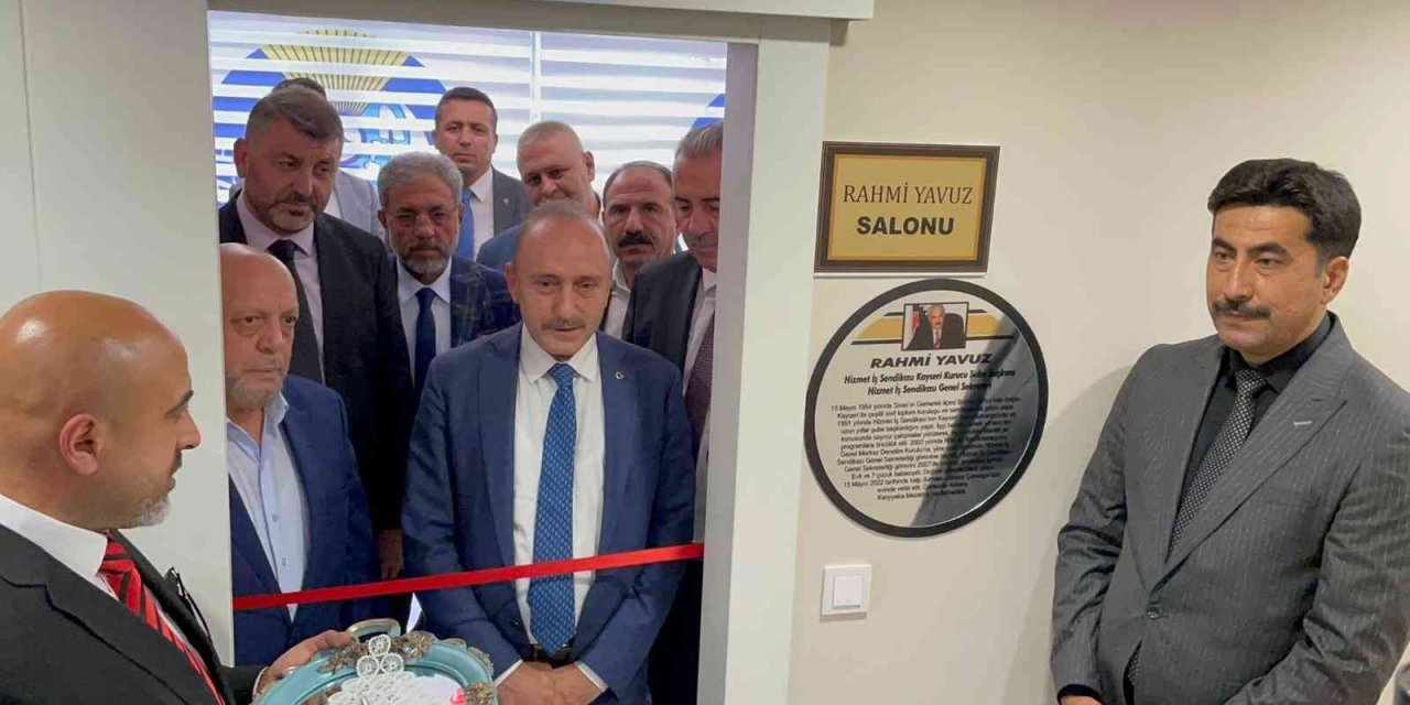 Hizmet-iş Sendikası’nda Rahmi Yavuz Unutulmadı
