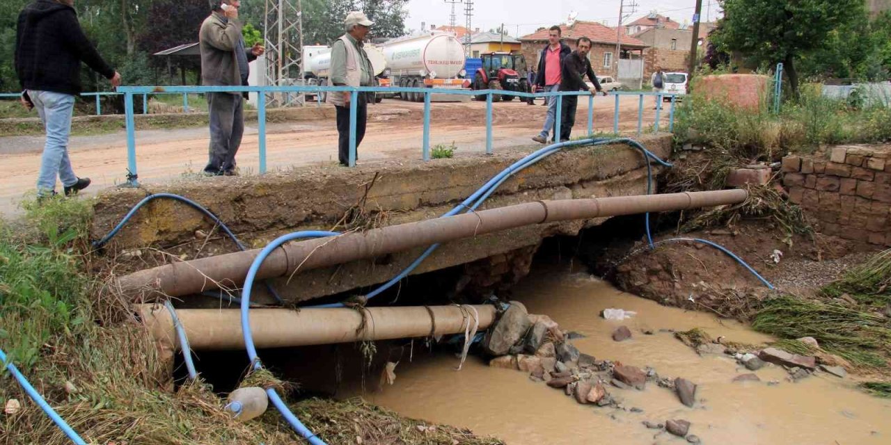 Selde Zarar Gören Koyunabdal Mahallesi’nde İnceleme