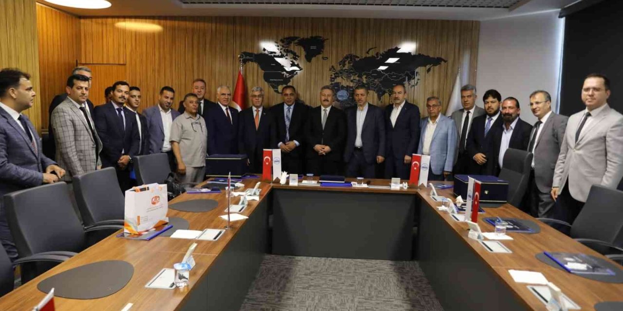 Başkan Palancıoğlu, Libyalı Heyeti Serbest Bölge’de Ağırladı