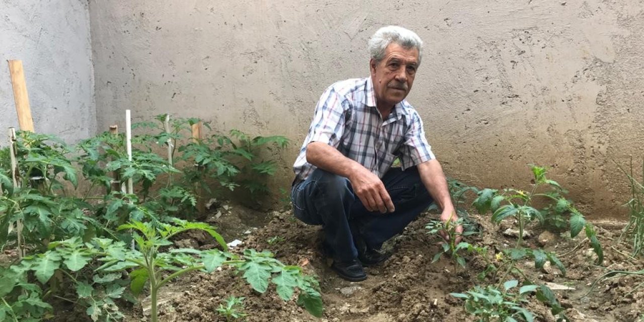 Cumhurbaşkanı Erdoğan’ın Sözünden Etkilendi, Minik Bahçeyi Yeşertti