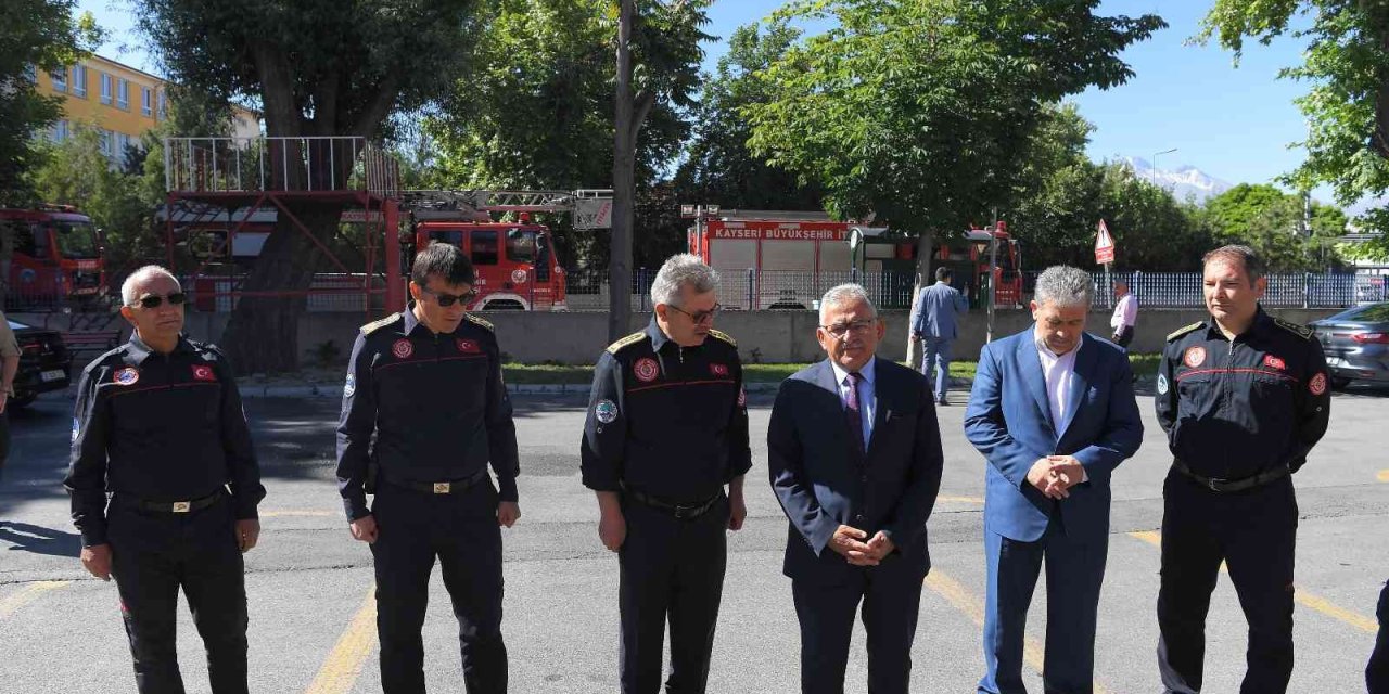 Büyükkılıç İtfaiye Erlerini Karşıladı