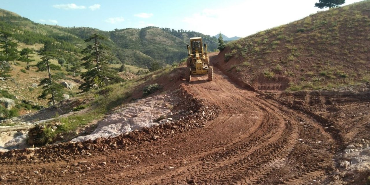 Yayla Yollarında Yoğun Mesai