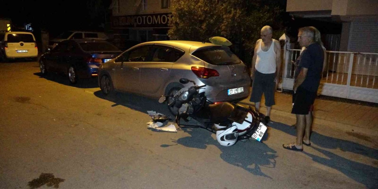 Kazaya Karışan Motosikletteki Yolcu Kadın: “Çok Temiz Düştük, Vallahi İyi Düştük”