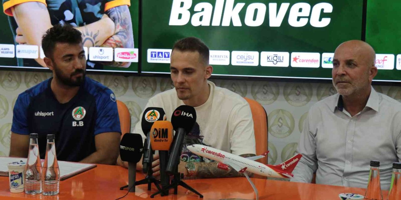 Balkovec Ve Cem Çelik Alanyaspor’da