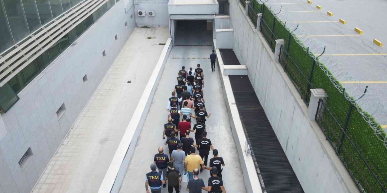 Mersin’de DEAŞ Şüphelisi 14 Kişi Adliyeye Sevk Edildi