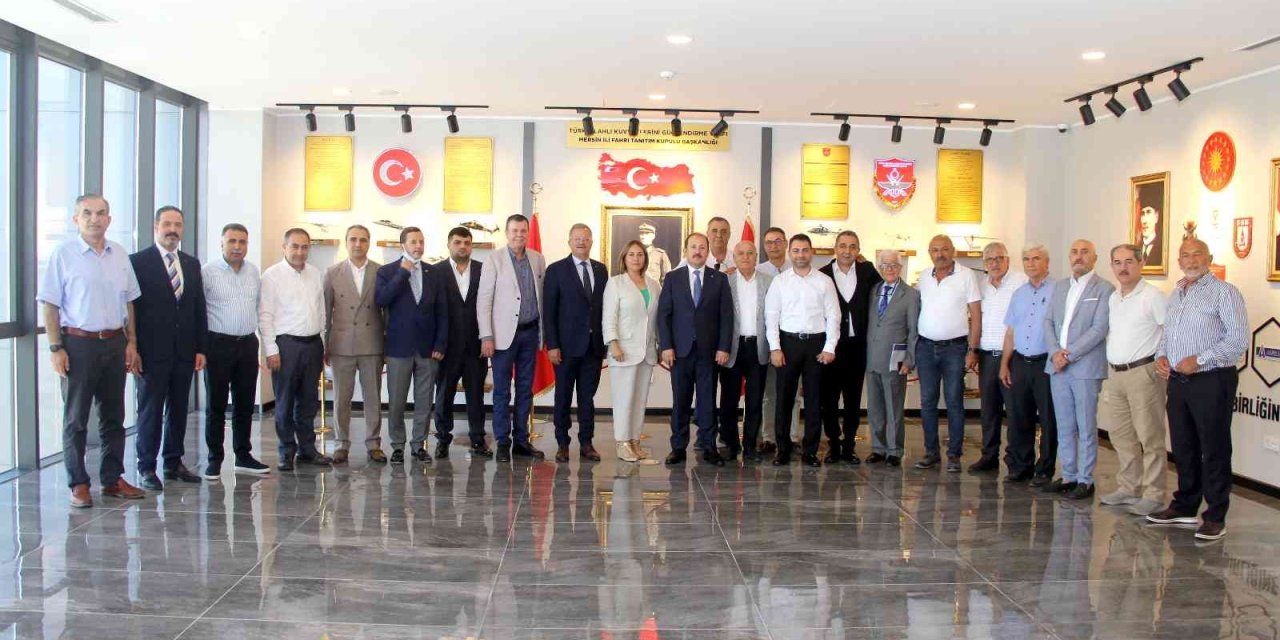 Vali Pehlivan, Sanayicilerle Bir Araya Geldi