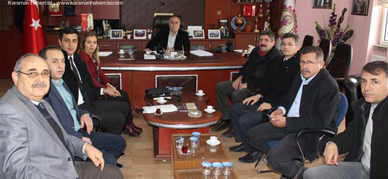 Karaman Ticaret İl Müdürlüğü'nden Odalara Ziyaret