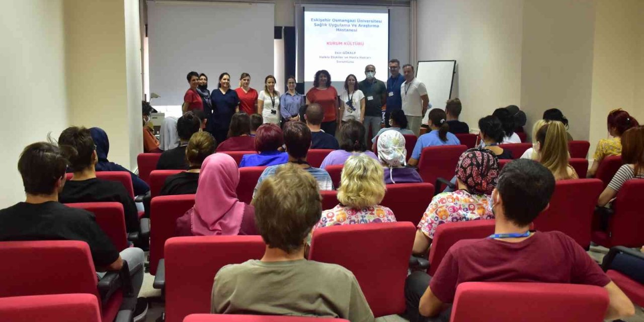 Esogü Hastanesi’nde Oryantasyon Eğitimi Verildi
