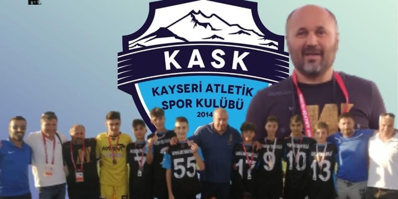U14 Liginde Şampiyon Kayseri Atletikspor
