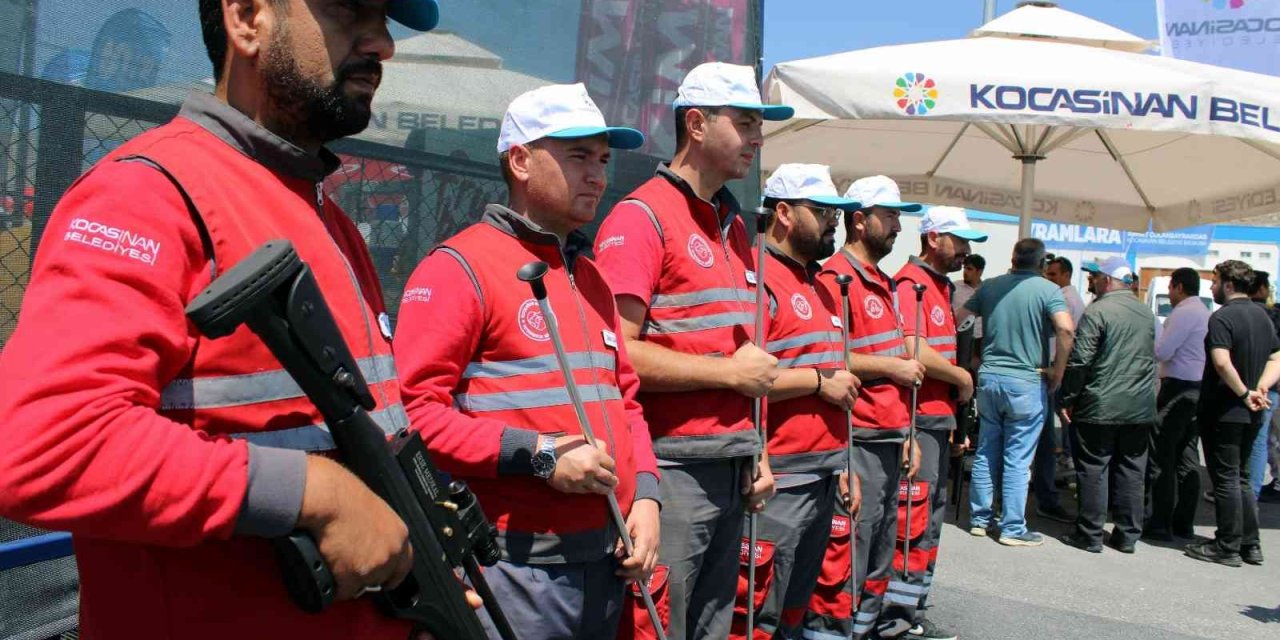 Kocasinan’da Kurban Yakalama Timi Göreve Hazır